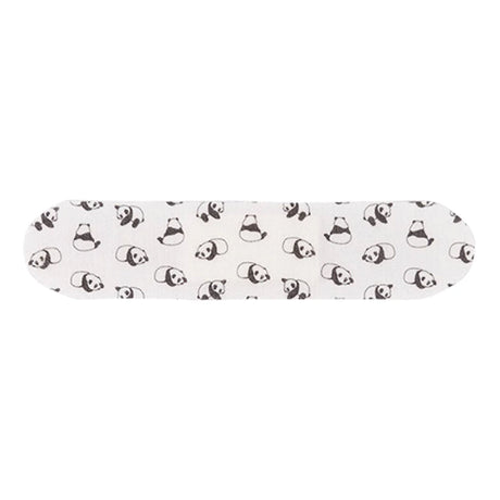 Patch Kids, Panda Design Adhesive Strip with Coconut Oil, Bamboo, Sterile, 0.75 x 3" - PATCOCT-Single - LL Medico