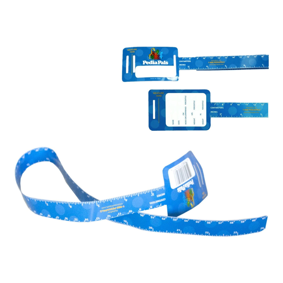 Pedia Pals Circumference Measuring Tape, Reusable, 24" - 100050-Single - LL Medico
