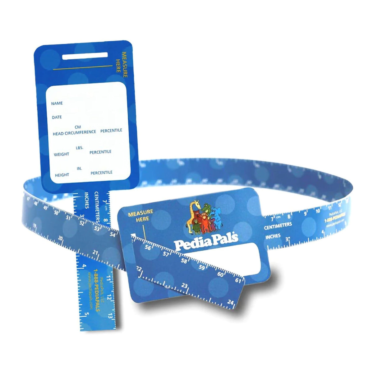 Pedia Pals Circumference Measuring Tape, Reusable, 24" - 100050-Single - LL Medico