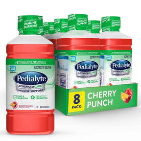 Pedialyte AdvancedCare Electrolyte Solution, Cherry Punch, 33.8 oz - 63057-Single - LL Medico