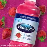 Pedialyte Oral Electrolyte Solution, Strawberry, 33.8 oz - 70074053984-Single - LL Medico