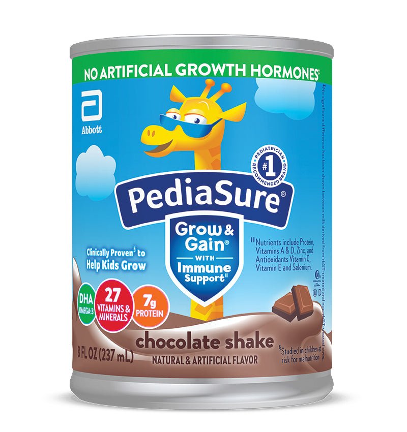 Pediasure Grow & Gain, Chocolate, 8 oz Can, CS/24 - 67523-Case - LL Medico