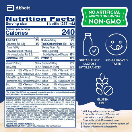 PediaSure Grow & Gain Kids' Nutrition Shake, Vanilla, 8 oz - 67533-Case - LL Medico