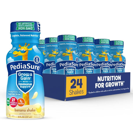 PediaSure Grow & Gain Kids' Nutrition Shake, Vanilla, 8 oz - 67533-Case - LL Medico