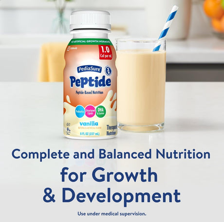 PediaSure Peptide 1.0 Cal, Vanilla, CS/24 - 67407-Case - LL Medico