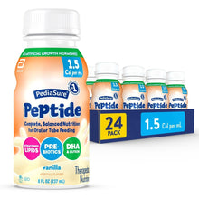 PediaSure Peptide 1.5 Cal Pediatric Oral Supplement, Vanilla, 8 oz - 67417-Single - LL Medico