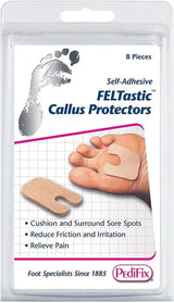 PediFix FELTastic Callus Protectors, Self-Adhesive, 8 Pieces - 8023-40-Pack - LL Medico