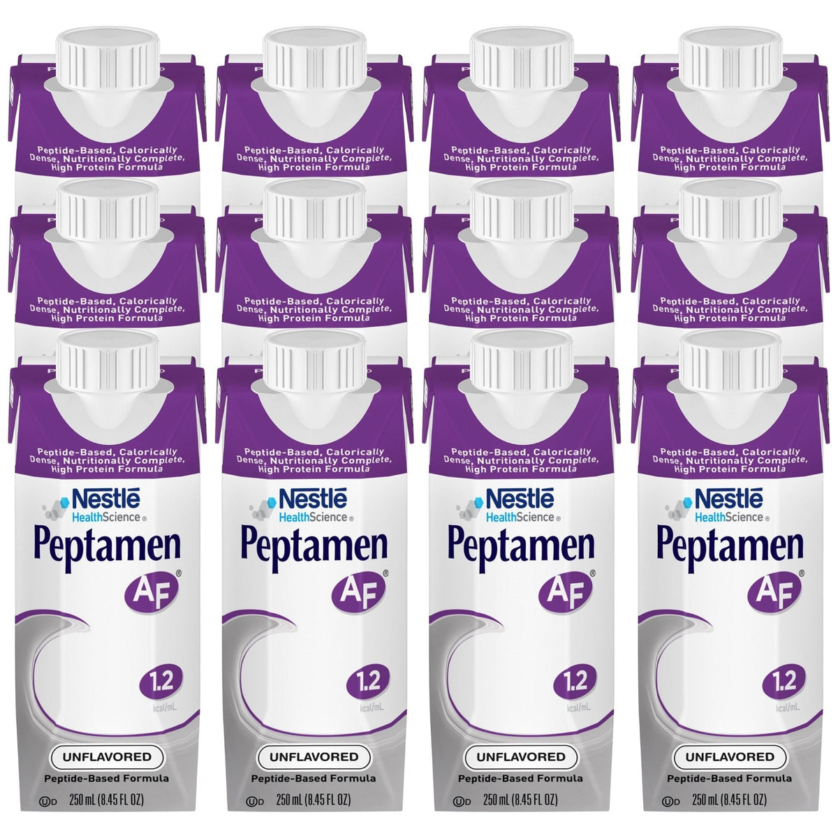 Peptamen AF Tube Feeding Formula, Unflavored, 250 mL - 00798716663700-Case - LL Medico