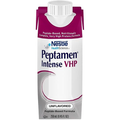 Peptamen Intense VHP Tube Feeding Formula, Unflavored, 250 mL - 00043900432717-Case - LL Medico