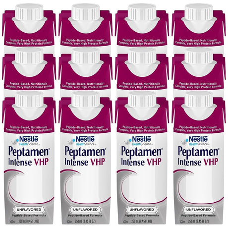 Peptamen Intense VHP Tube Feeding Formula, Unflavored, 250 mL - 00043900432717-Case - LL Medico