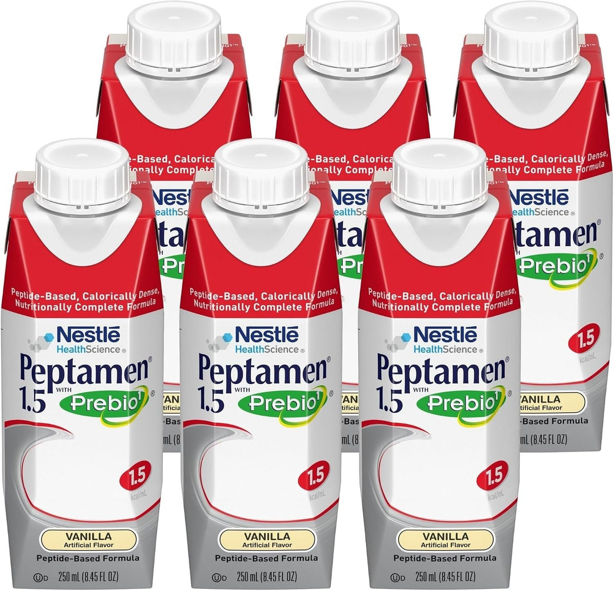 Peptamen with Prebio1 Oral Supplement, Vanilla, 250 mL - 10798716181850-Single - LL Medico