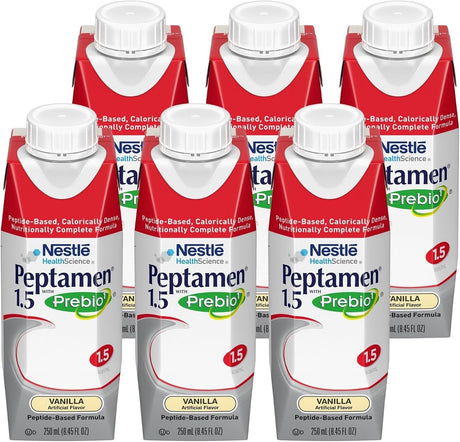 Peptamen with Prebio1 Oral Supplement, Vanilla, 250 mL - 10798716181850-Single - LL Medico