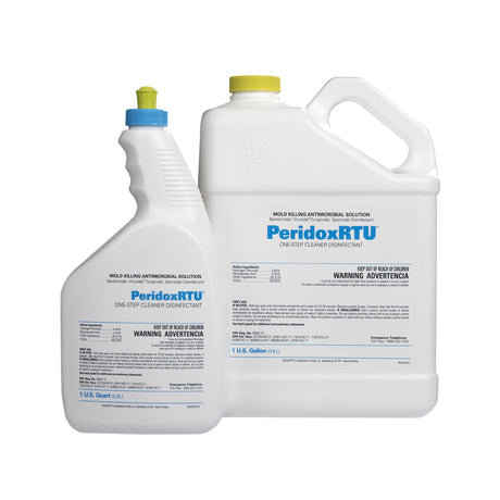 PeridoxRTU Sporicidal, Surface Disinfectant Cleaner, Peroxide Based, Liquid, Vinegar Scent, Sterile, 32 oz - CR85335IR-Single - LL Medico