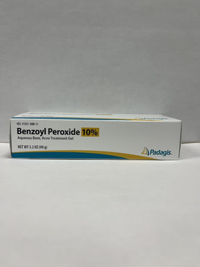 Perrigo 10% Benzoyl Peroxide Acne Treatment Gel, 2.1-ounce Tube - 45802030896-Single - LL Medico