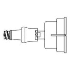 Pneupac PEEP-Keep Dual-Axis Swivel Adapter - 525150-Single - LL Medico