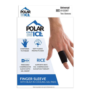 Brownmed Polar Ice Finger Sleeve, One Size Fits Most - A10306T - LL Medico