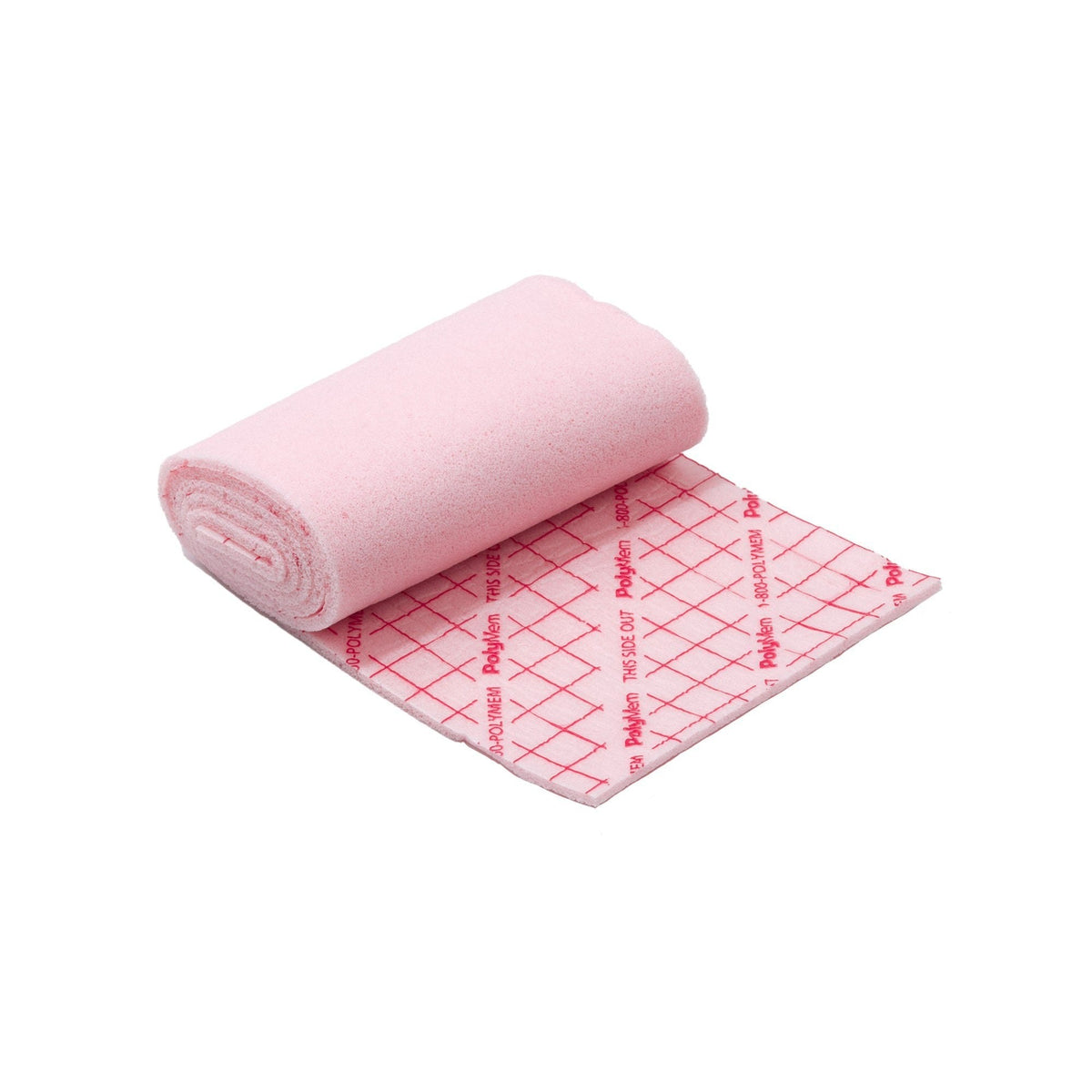 PolyMem Nonadhesive Foam Dressing Roll, Sterile, 4" x 24" - 5244-Single - LL Medico
