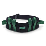 Posey Gait Belt with Handles, Black / Green Nylon, 54" - 6537Q-Single - LL Medico