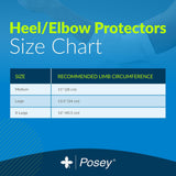 Posey Heel and Elbow Protector Sleeve, Large - 6224L-Pair - LL Medico