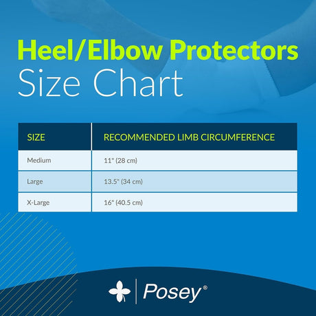 Posey Heel / Elbow Protector Sleeve, Medium, Pair - 6224M-Pair - LL Medico