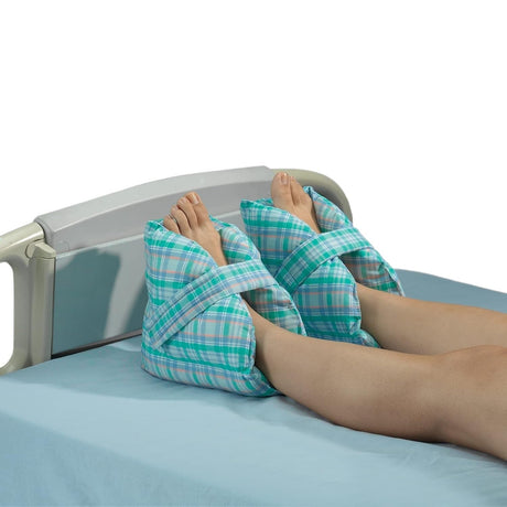 Posey Heel Protection Pillow, Pastel Plaid, Pair - TID6115-Pair - LL Medico