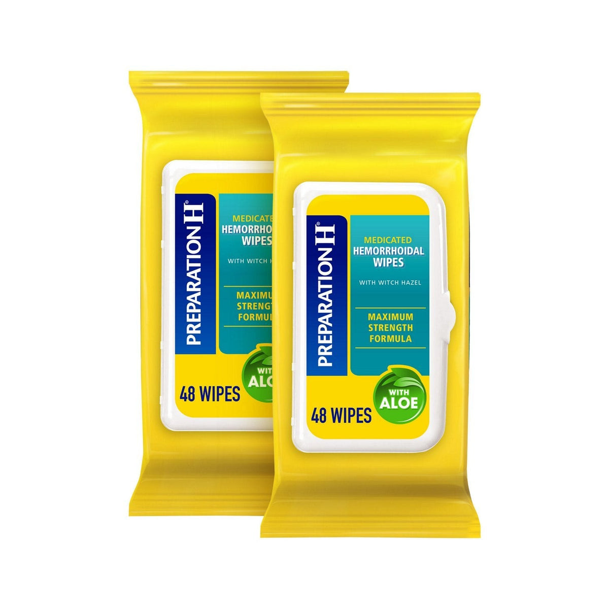 Preparation H Hemorrhoid Medicated Wipes, 48 ct - 573055620 - LL Medico