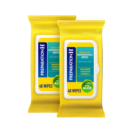 Preparation H Hemorrhoid Medicated Wipes, 48 ct - 573055620 - LL Medico