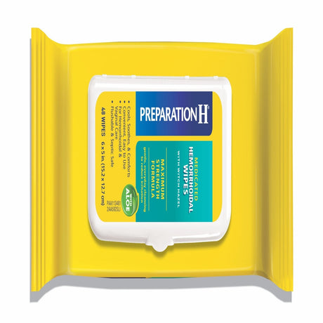 Preparation H Hemorrhoid Medicated Wipes, 48 ct - 573055620 - LL Medico