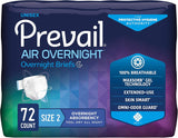 Prevail Air Overnight Adult Briefs - NGX013-Case - LL Medico