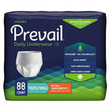 Prevail Daily Underwear, Youth/Small, Extra Absorbency - PV511-Case - LL Medico