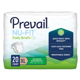Prevail Nu - Fit Adult Briefs - NU0142-Pack - LL Medico