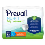 Prevail Nu - Fit Pull On Underwear - NUU513-Pack - LL Medico