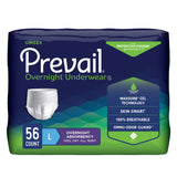 Prevail Overnight Pull On Underwear - PVX513-Case - LL Medico