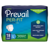 Prevail Per - Fit Daily Brief, Maximum Plus Absorbency - PF013-Pack - LL Medico
