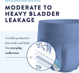 Prevail Per - Fit Men's Pull On Daily Underwear, Extra Absorbency - PFM512-Pack - LL Medico