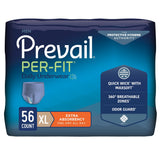 Prevail Per - Fit Men's Pull On Daily Underwear, Extra Absorbency - PFM514-Case - LL Medico