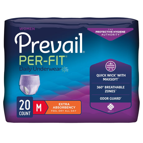 Prevail Per - Fit Women's Pull On Daily Underwear, Extra Absorbency - PFW512-Pack - LL Medico