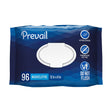 Prevail Personal Cleansing Wipe, Soft Pack, Aloe, Vitamin E, 8 x 12 Inch - WW-720-Pack - LL Medico