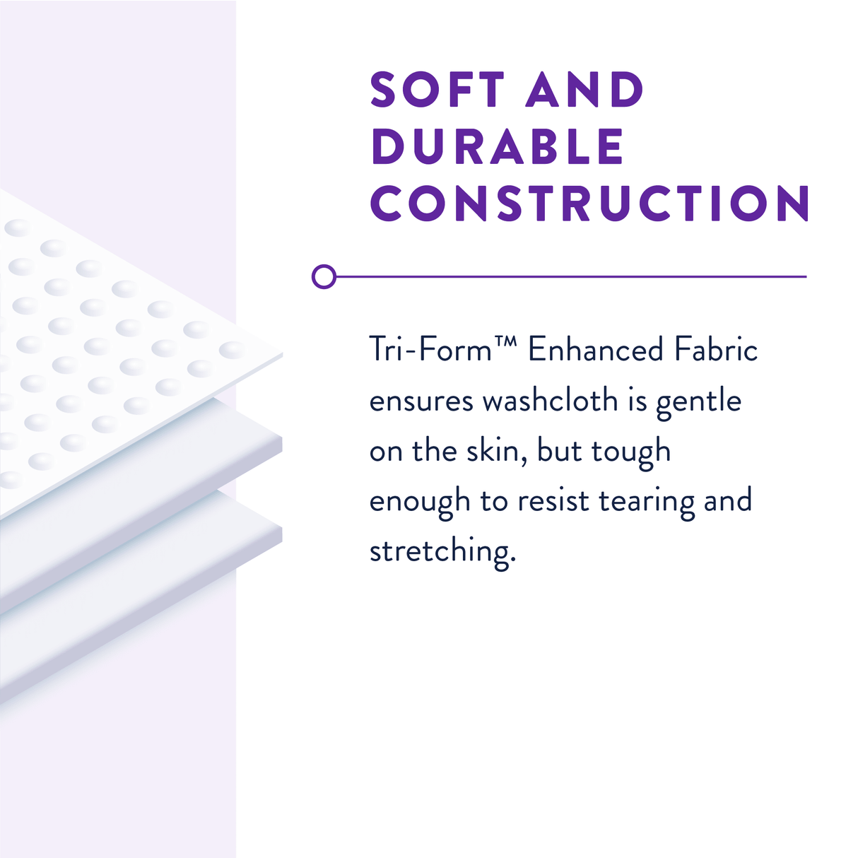 Prevail Premium Quilted Adult Washcloths - WW910-Pack - LL Medico