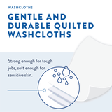 Prevail Soft Pack Washcloths - WW710-Pack - LL Medico