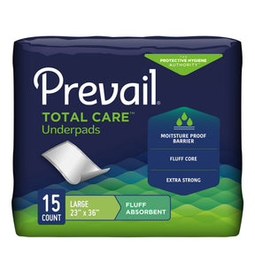 Prevail Total Care Disposable Underpads - UP120-Pack - LL Medico