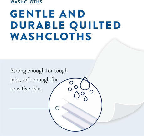 Prevail Washcloths, 12" x 8", 48 Count - WW-715-Pack - LL Medico