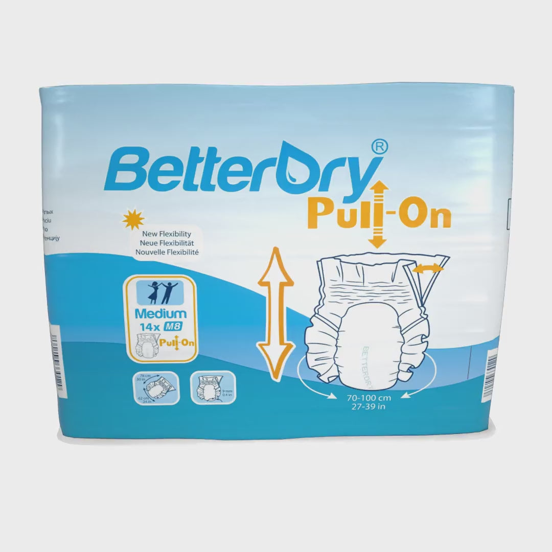 BetterDry Overnight Maximum Pull-On Adult Diapers