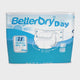 BetterDry Day Adult Diapers w/ Plastic Backing