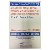 Primapad nonadherent Dressing, 2 x 3 Inch, 1-Ply - 83323-Box - LL Medico