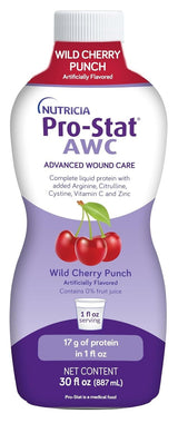 Pro-Stat AWC Advanced Wound Care Liquid Protein Supplement, Berry Fusion, 30 oz - 152183-Case - LL Medico