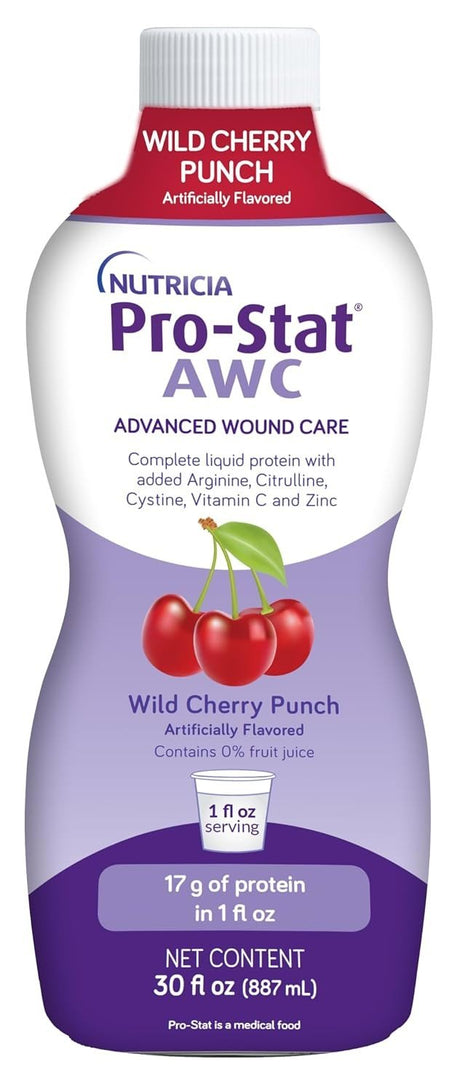 Pro-Stat AWC Advanced Wound Care Liquid Protein Supplement, Berry Fusion, 30 oz - 152183-Case - LL Medico