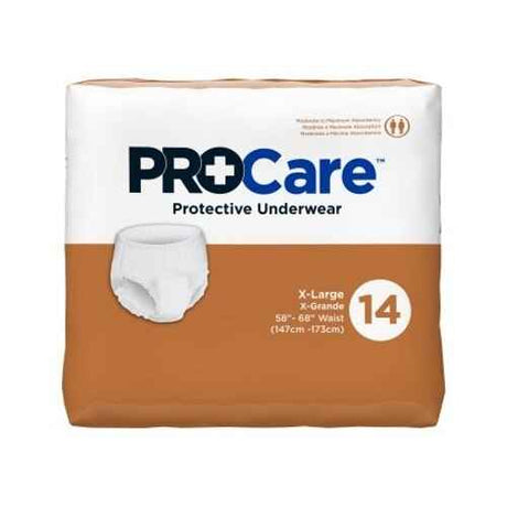 ProCare Adult Absorbent Underwear - CRU512-Pack - LL Medico
