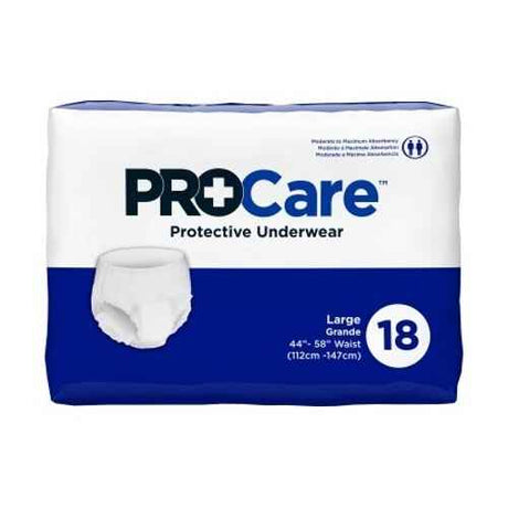 ProCare Adult Absorbent Underwear - CRU512-Pack - LL Medico