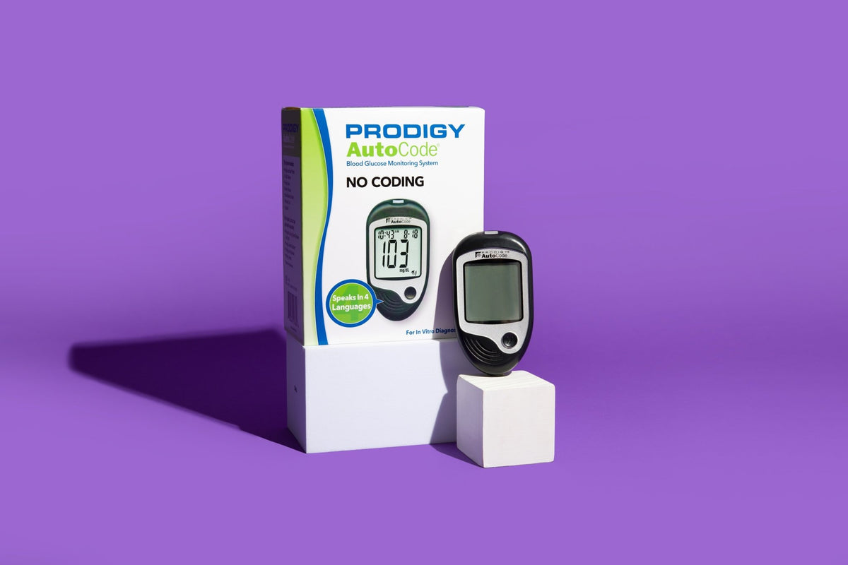 Prodigy AutoCode Talking Blood Glucose Meter Kit - 51885-Single - LL Medico